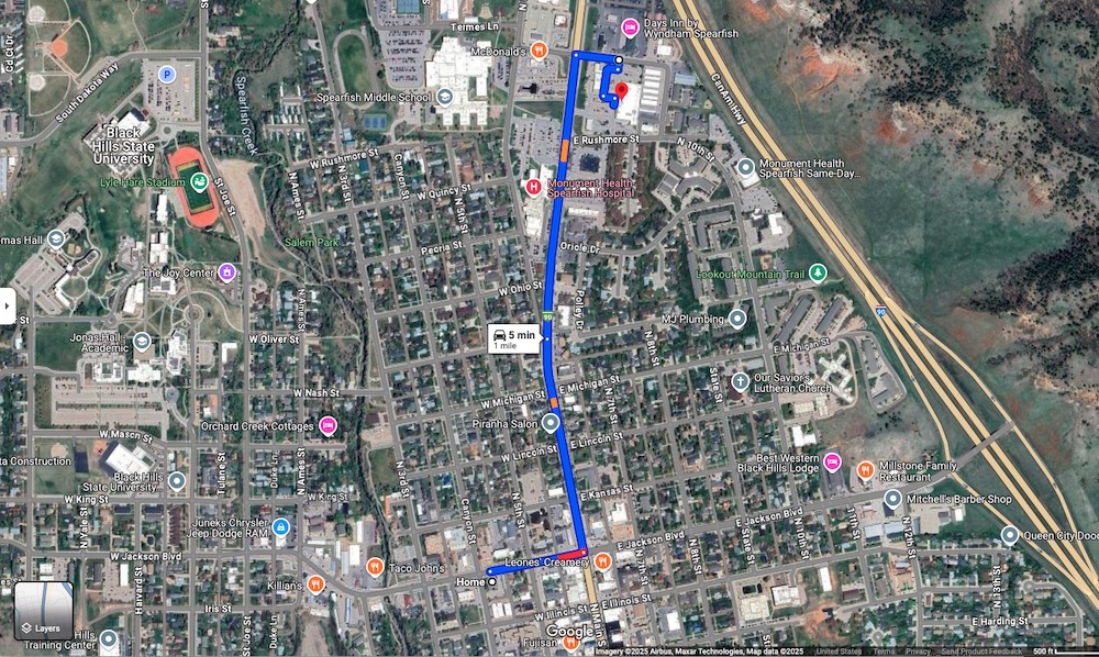 Map of where RAWR data was collected