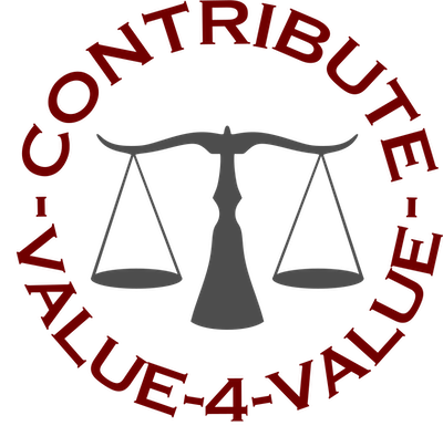 Contribute Value 4 Value Contribute Value 4 Value circle around scale